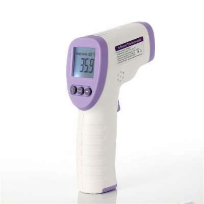 Forehead Digital LED Display Body Temperature Gun Factory Price Non-Contact  Digital Infrared Thermometer For Baby And Adult